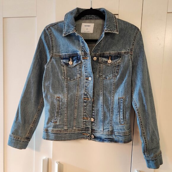 Old Navy Women's Denim Jean Jacket | Size S - Picture 3 of 8